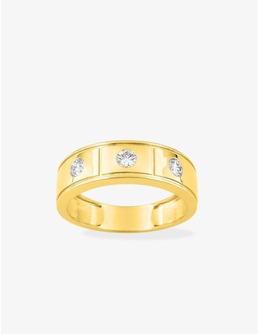 Bague diamants synthétiques...