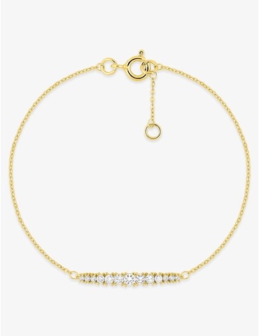 Bracelet or 375 ‰ jaune 13...