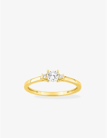 Bague solitaire rond...