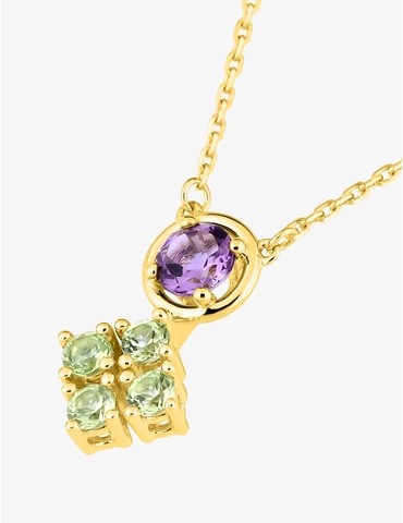 Collier en or jaune 750 ‰,...