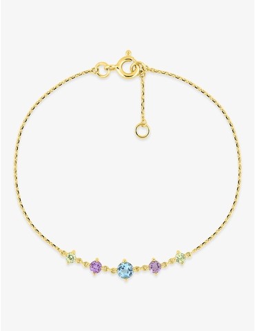 Bracelet en or jaune 750 ‰...
