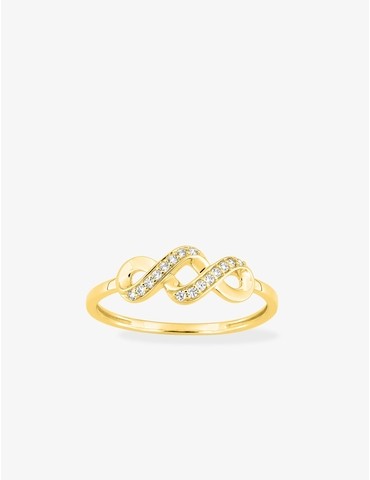 Bague en or jaune 375 ‰,...