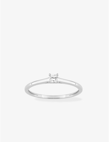 Bague solitaire diamant...