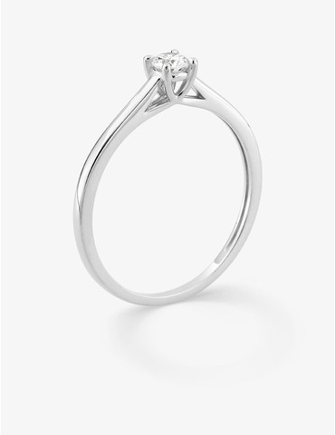 Bague solitaire diamant...