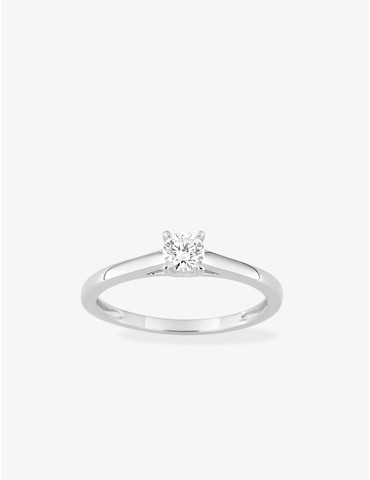 Bague solitaire diamant...