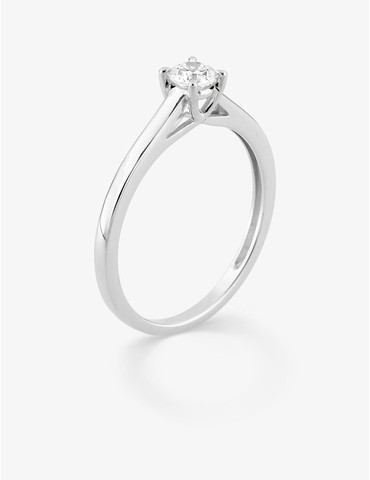 Bague solitaire diamant...