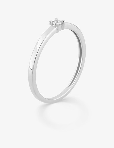 Bague solitaire diamant...