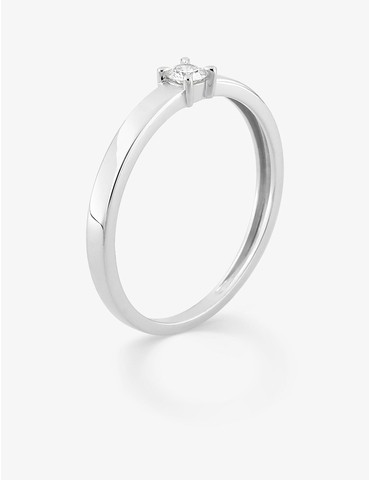 Bague solitaire diamant...