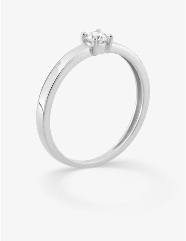 Bague solitaire diamant...