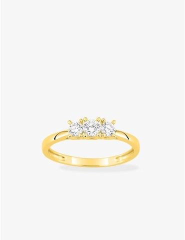 Bague trilogie diamants...