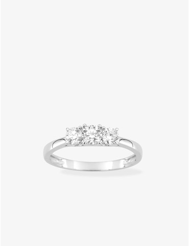Bague trilogie diamants...