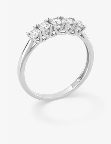 Bague diamants synthétiques...
