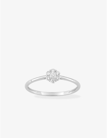 Bague diamants synthétiques...