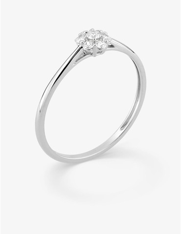 Bague diamants synthétiques...