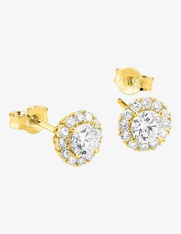 Boucles d'oreilles clou or...