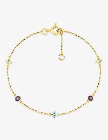 Bracelet en or jaune 750‰...