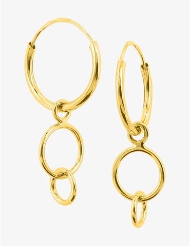 Boucles d'oreilles créoles...