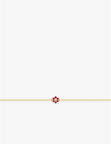 Bracelet en or jaune 375‰...