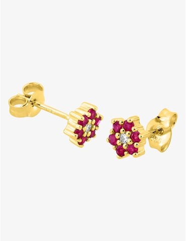 Boucles d'oreilles clous en...
