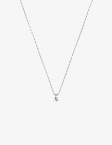 Collier or 375 ‰ blanc...