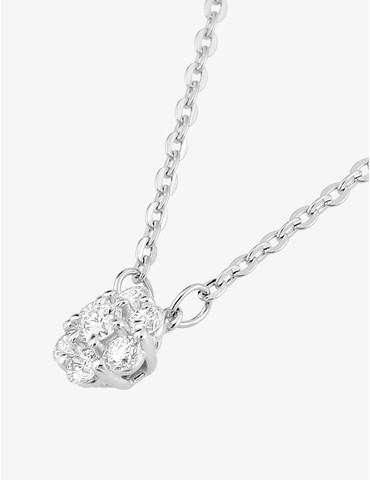 Collier or 375 ‰ blanc...