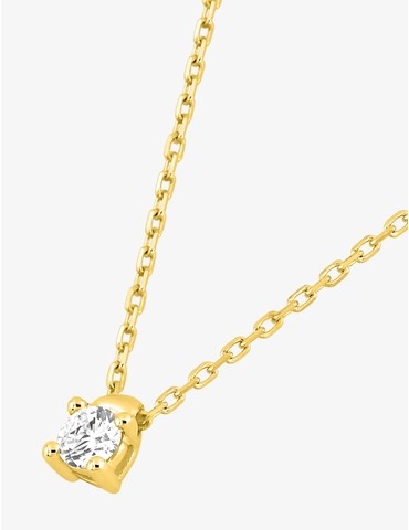 Collier en or bicolore 375...