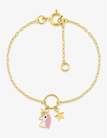 Bracelet bébé en or jaune...
