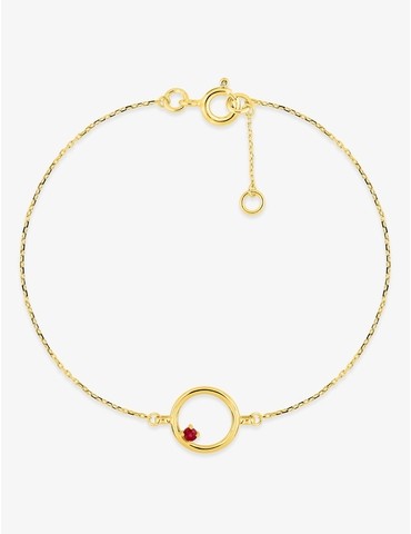 Bracelet en or jaune 375 ‰...
