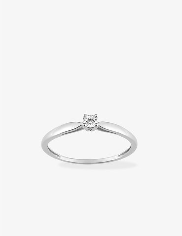 Bague type solitaire...