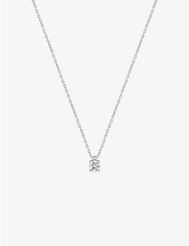 Collier en or blanc 750‰...