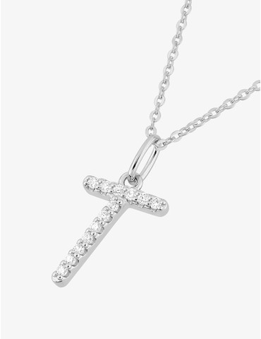 Collier initiale lettre "T"...