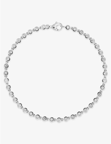 Bracelet or 375 ‰ blanc...