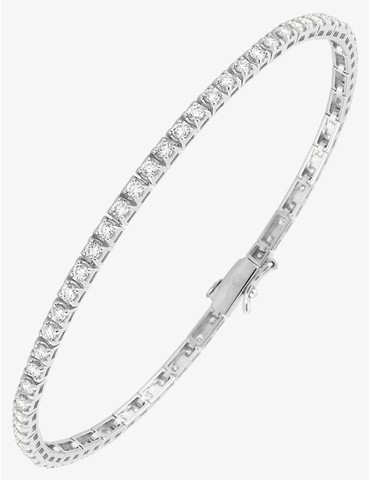 Bracelet rivière or 375 ‰...
