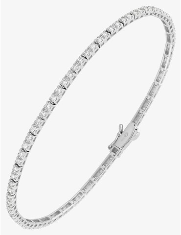 Bracelet rivière or 375 ‰...