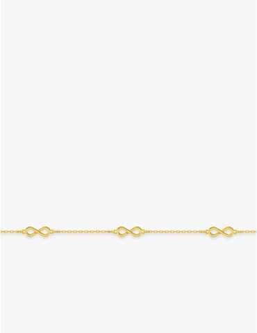 Bracelet en or jaune 375 ‰,...