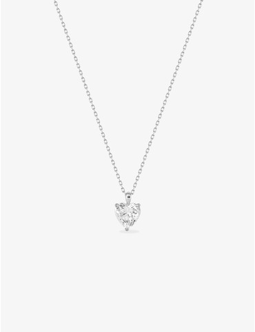Collier or 375 ‰ blanc avec...