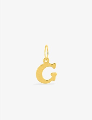 Pendentif lettre G en or...