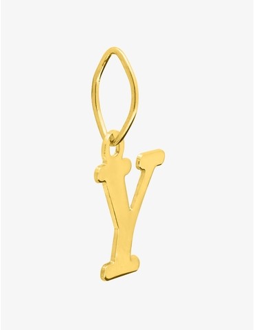 Pendentif lettre Y en or...