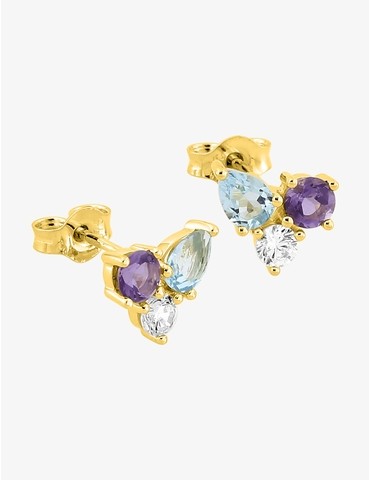 Boucles d'oreilles clou or...
