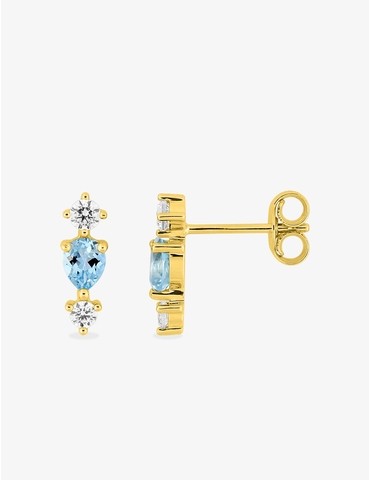 Boucles d'oreilles clou or...