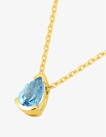Collier or 750 ‰ jaune avec...
