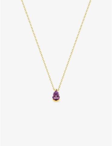 Collier or 375 ‰ jaune avec...