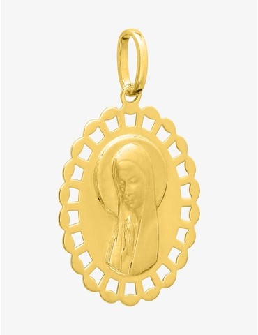 Médaille or 375 ‰ jaune...