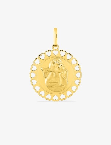 Médaille or 375 ‰ jaune...