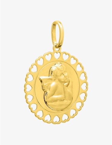 Médaille or 375 ‰ jaune...