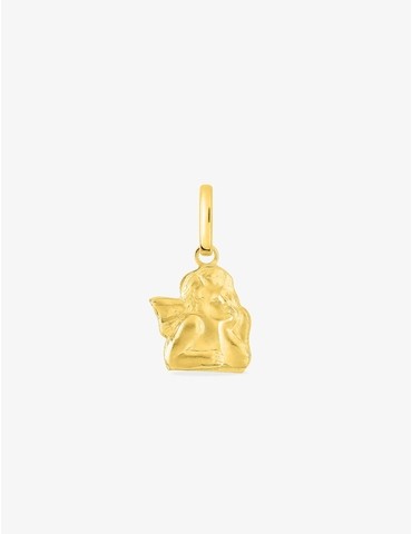 Pendentif or 375 ‰ jaune ange