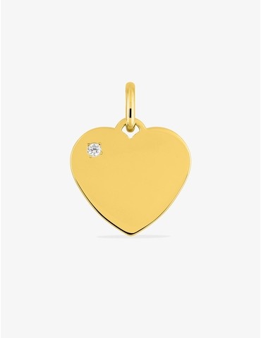 Pendentif or jaune 375 ‰...