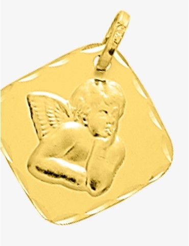 Médaille or jaune 375 ‰...