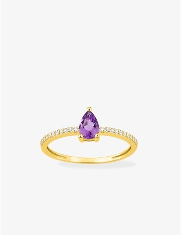 Bague or blanc 375 ‰...