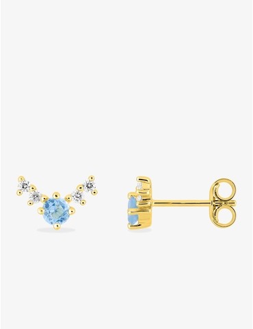 Boucles d'oreilles clous or...